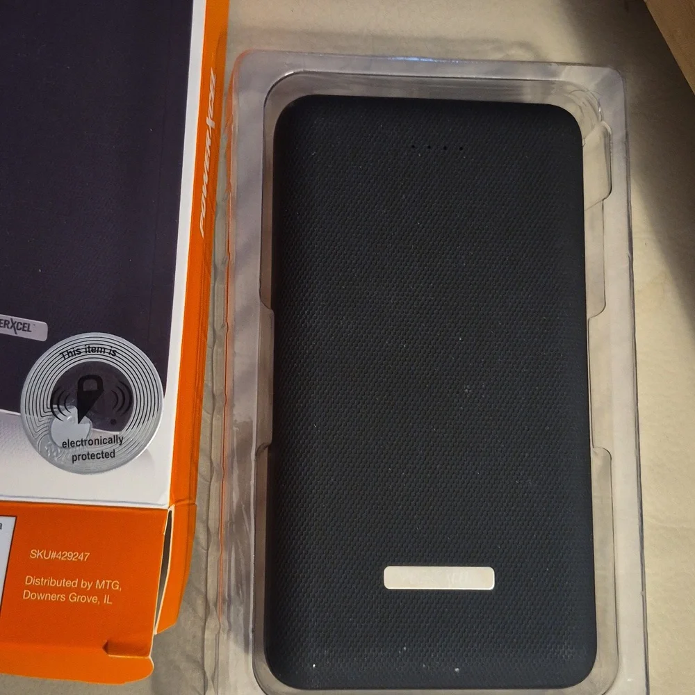 Mega-Power Compact 20,000mAh Power Bank - Black